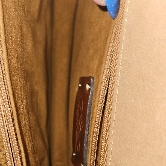 Patricia Nash Brown Leather Crossbody Bag - Picture 7 of 9